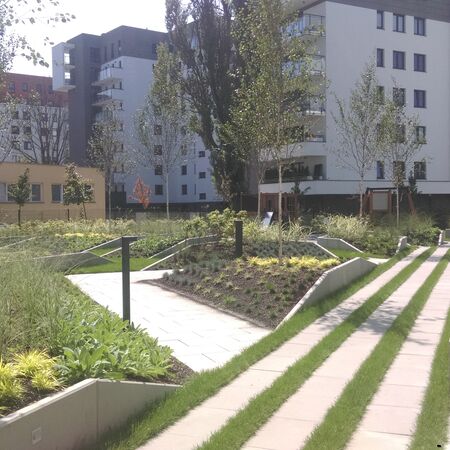 Murki oporowe osiedle kierbedzia warszawa realizacja klinika betonu 5