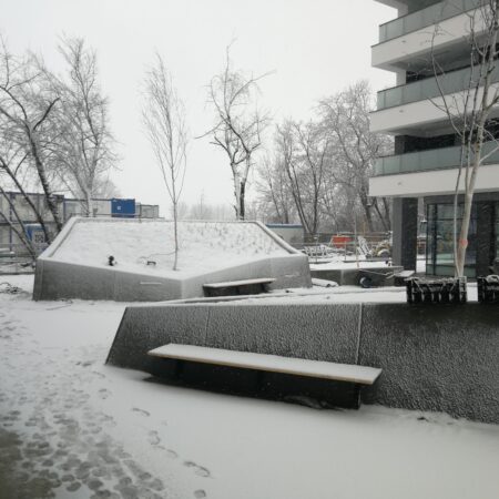 Klinika betonu murki oporowe osiedle miasto wola warszawa