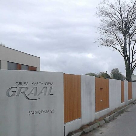 Klinika betonu ogrodzenie realizacja graal 5 compressed