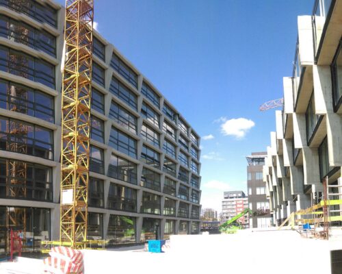 Biurowiec p4 warszawa elewacja betonowa klinika betonu 4 compressed