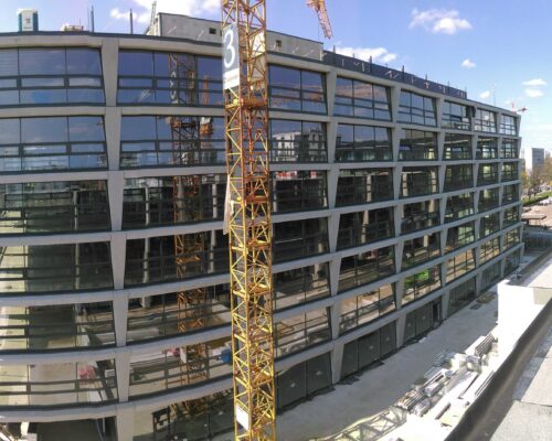 Biurowiec p4 warszawa elewacja betonowa klinika betonu 6 compressed