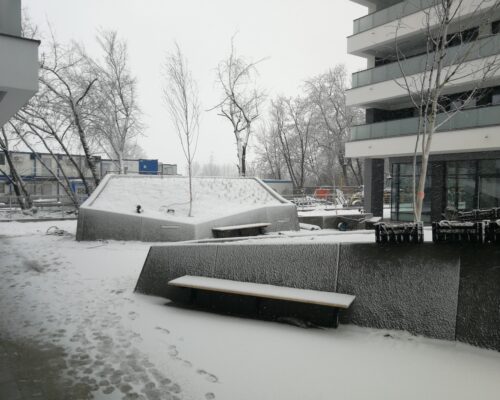 Klinika betonu murki oporowe osiedle miasto wola warszawa