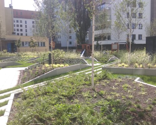 Murki oporowe osiedle kierbedzia warszawa realizacja klinika betonu 2
