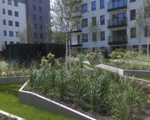 Murki oporowe osiedle kierbedzia warszawa realizacja klinika betonu 4