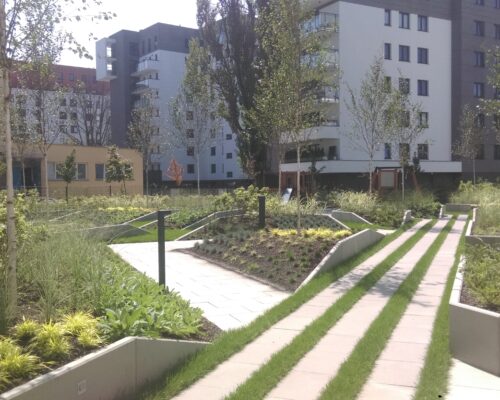 Murki oporowe osiedle kierbedzia warszawa realizacja klinika betonu 5