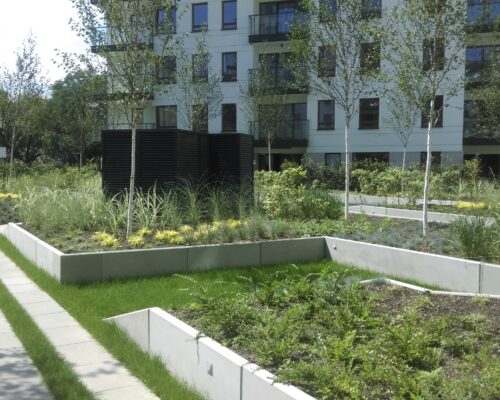 Murki oporowe osiedle kierbedzia warszawa realizacja klinika betonu 6