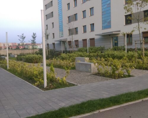 Murki oporowe osiedle kierbedzia warszawa realizacja klinika betonu 7