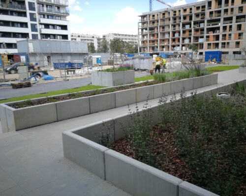 Murki oporowe osiedle stacja kazimierz warszawa realizacja klinika betonu 5