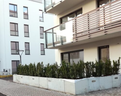Murki oporowe osiedle wlodarzewska 65 warszawa realizacja klinika betonu