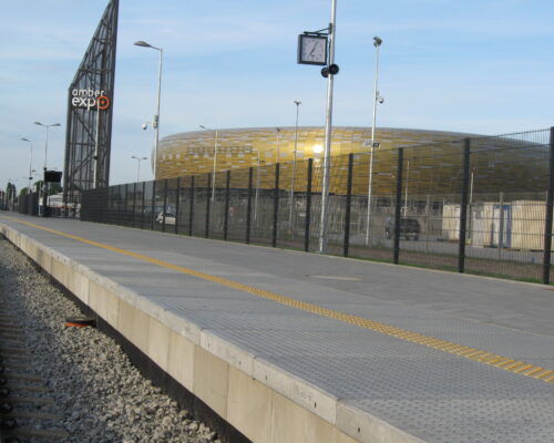 Peron gdansk pge arena