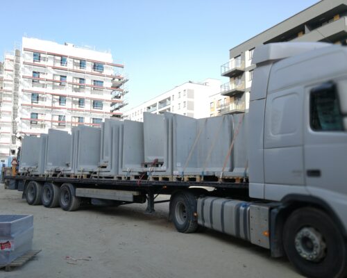 Transport murki oporowe osiedle stacja kazimierz warszawa klinika betonu
